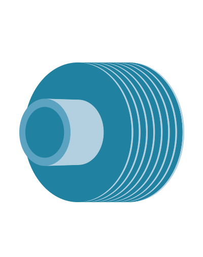 Bordás cső, komplett léghűtő